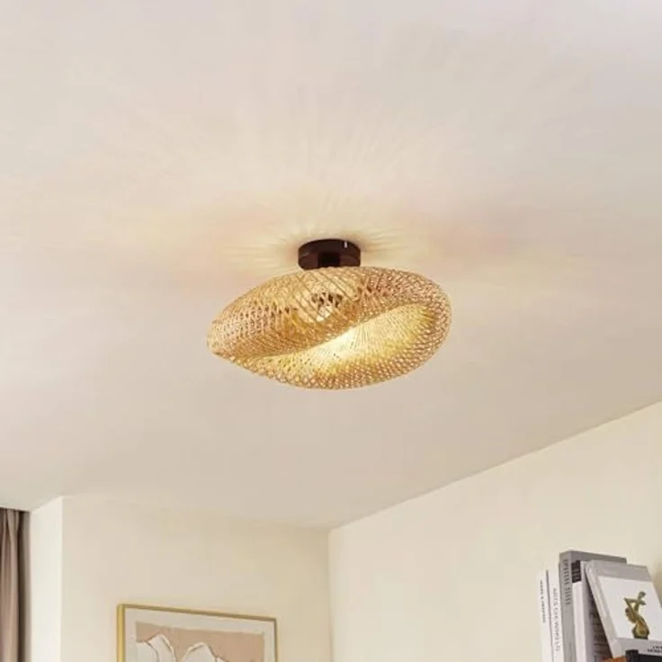 Lindby Deckenleuchten Eleane, Holz IP20, 1 x 15 W LED – Bild 3