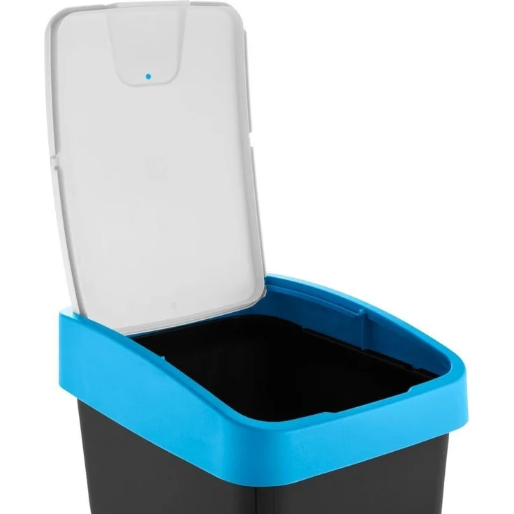 keeeper Mülleimer magne, Abfallbehälter mit Flip-Deckel, 40 x 30 x 61,5 cm, 45 l, komfortabler Soft-Touch-Point, Made in Europe – Bild 2