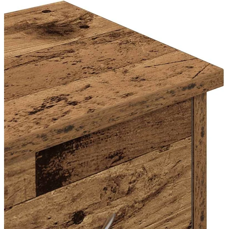 vidaXL Wandschrank Altholz-Optik 88x26x18,5 cm Holzwerkstoff 855860 – Bild 7