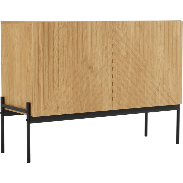 Sideboard (100/40/75 cm) Mehrzweckschrank mit Türen, Küchenschrank, Aufbewahrungsschrank – Bild 6