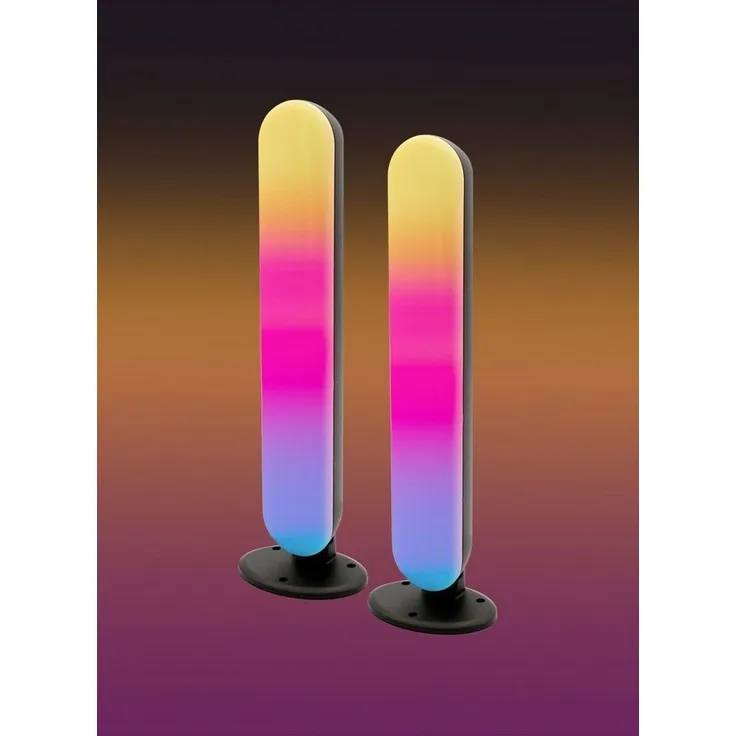 MegaLight Smart Light Bar Tuya 2er Pack 5 W RGBIC BT 4. 2 IP20