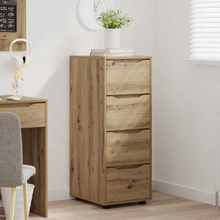 vidaXL Aufbewahrungsschrank 40 x 48 x 105 cm Holzwerkstoff 888906 – Bild 5