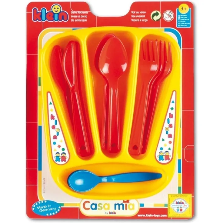 Theo Klein 9134 - Besteckkasten Casa Mia, auf Sichtkarte