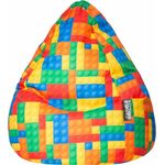 Sitting Point Sitzsack Bricks Cat XL, Digitaldruck