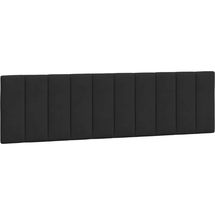 vidaXL Kopfteil-Kissen Schwarz 180 cm Samt – Bild 10