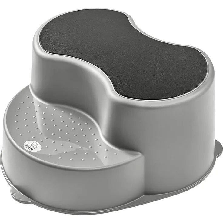 Rotho TOP Kinderschemel Tritthocker recycled zero waste version stone grey