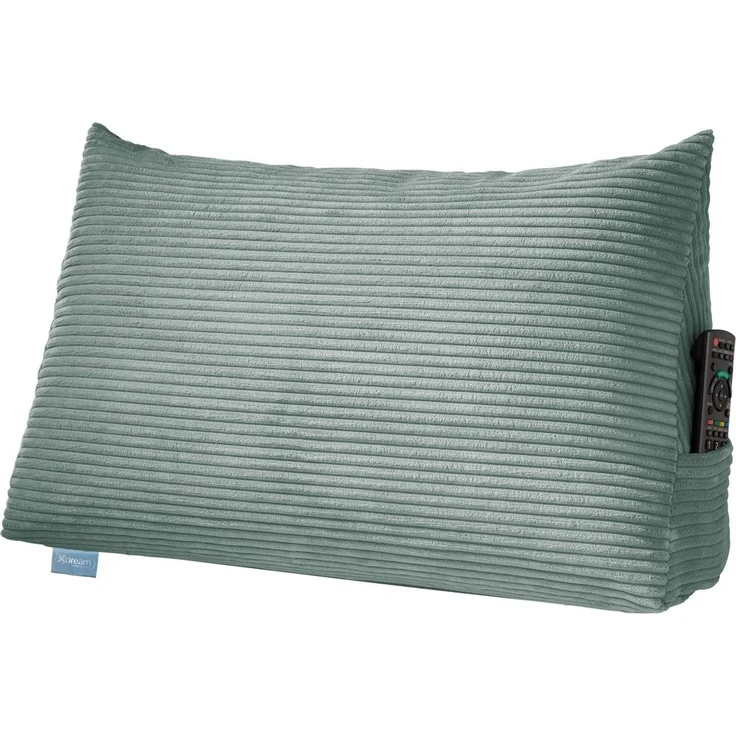 XDREAM Rückenkissen ergonomisches Keilkissen für Bett und Sofa, 1-tlg, als Kopfkissen oder Venenkissen verwendbar, mit praktischem Seitenfach – Bild 1