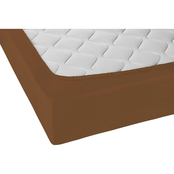 Biberna Jersey-Spannbetttuch, 100 % Baumwolle, Chocolate, 1x 140x200 cm - 160x200 cm – Bild 3