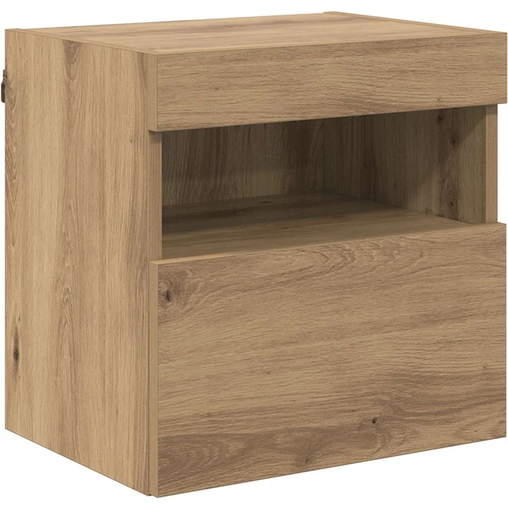 vidaXL TV-Wandgeräte Wandmontiert 6 pcs Artisan-Eiche Holzwerkstoff 3402975 – Bild 5