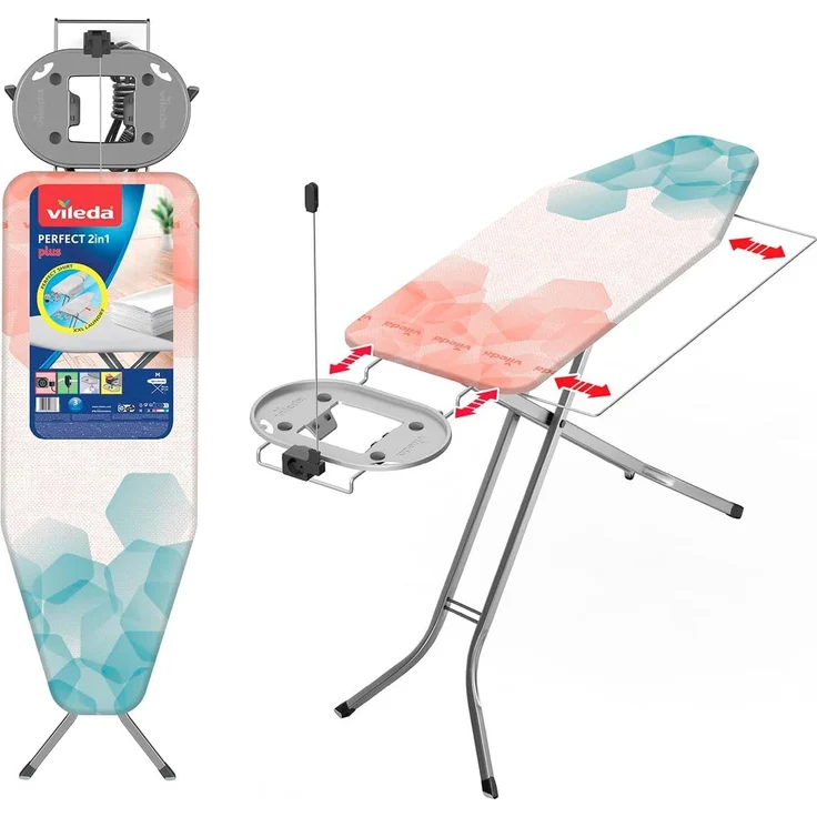 Brett zum Bügeln Vileda Perfect 2in1 Plus 159390 – Bild 1