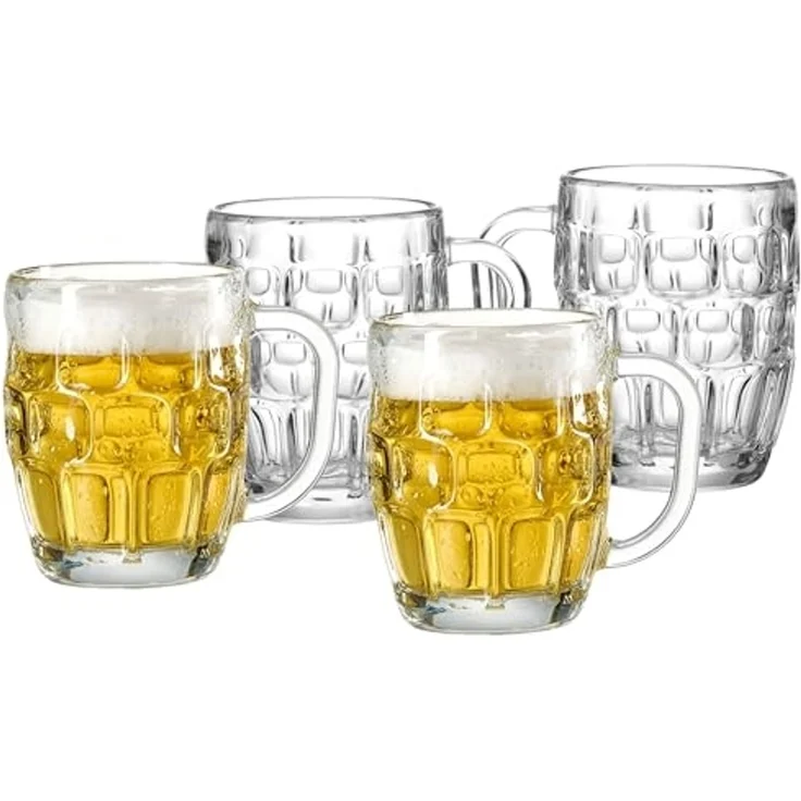 Ritzenhoff & Breker Bierkrug Luis, 4-tlg, Glas, 4er Set, je 500 ml – Bild 1