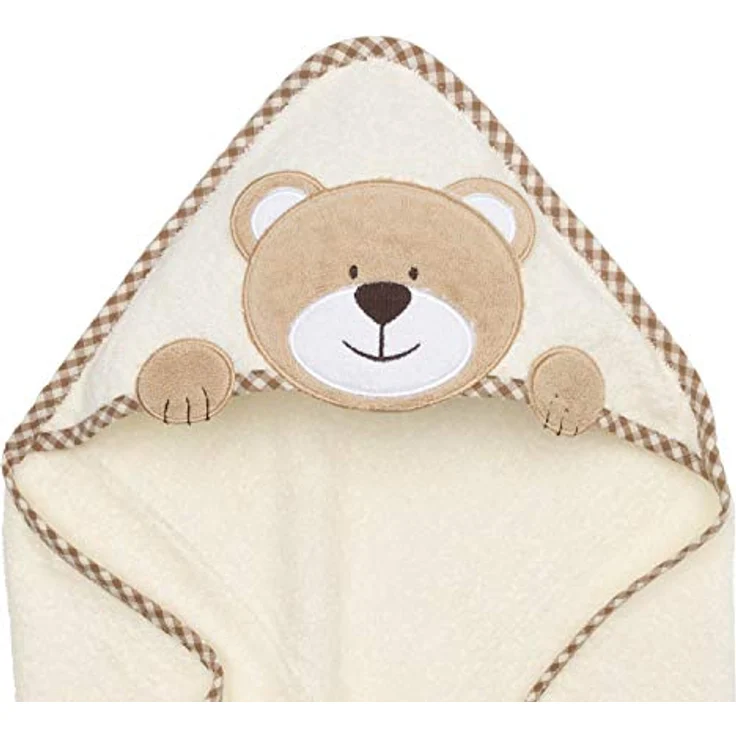 all Kids United Kapuzenhandtuch Baby Kapuzenhandtuch–Weiches Kuscheliges Baumwoll-Badetuch für Kinder, Baby Baumwoll Badetuch Bade-poncho – Bild 9