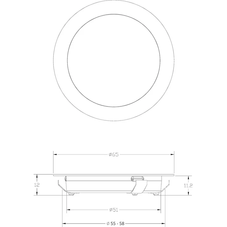 SO-TECH® LED Unterbauleuchte LED Möbeleinbauleuchte GIULIA 3W / 12V, warmweiß / neutralweiß / kaltweiß miniAMP – Bild 7