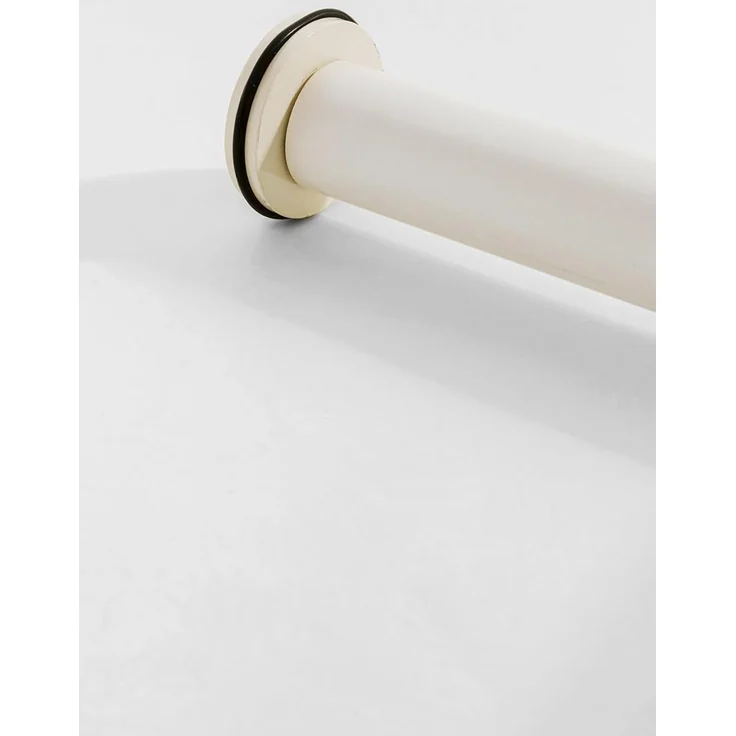 Kare Design Beistelltisch Easy Living, Greige, 46cm Durchmesser, Couchtisch, Travertinstein Optik, Stahlgestell, Modern, Rund, Wohnzimmer – Bild 3
