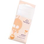 Spannbetttuch Jersey weiß