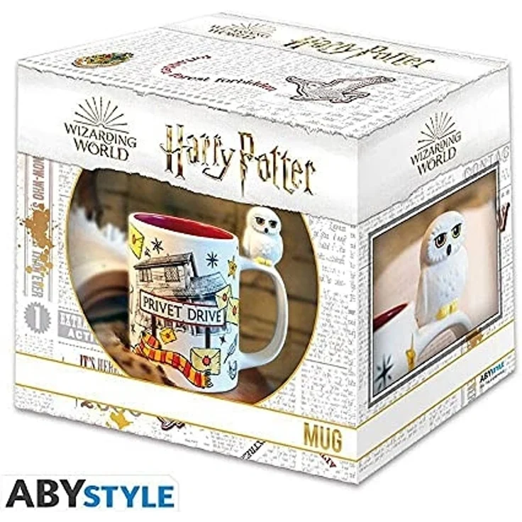 ABYstyle Tasse HARRY POTTER - Tasse 3D handle - Hedwig & Privet Drive – Bild 5