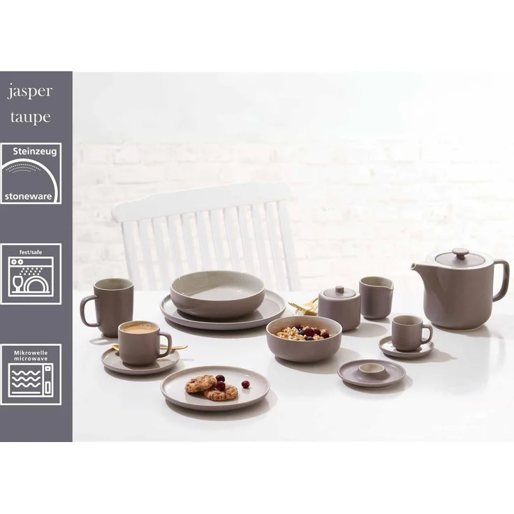 Ritzenhoff & Breker Jasper Einsteiger-Set 16-teilig - taupe – Bild 2