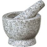 Granitmörser Gewürz Mörser Steinmörser Stößel Zerkleinerer cilio SALOMON 420197