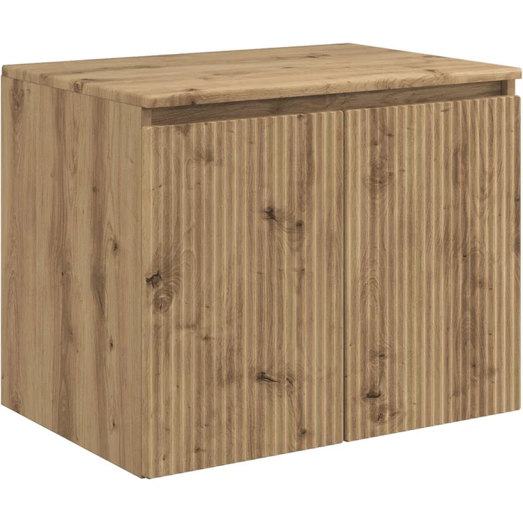 vidaXL Badezimmermöbel-Set Artisan-Eiche Holzwerkstoff 3404349 – Bild 4