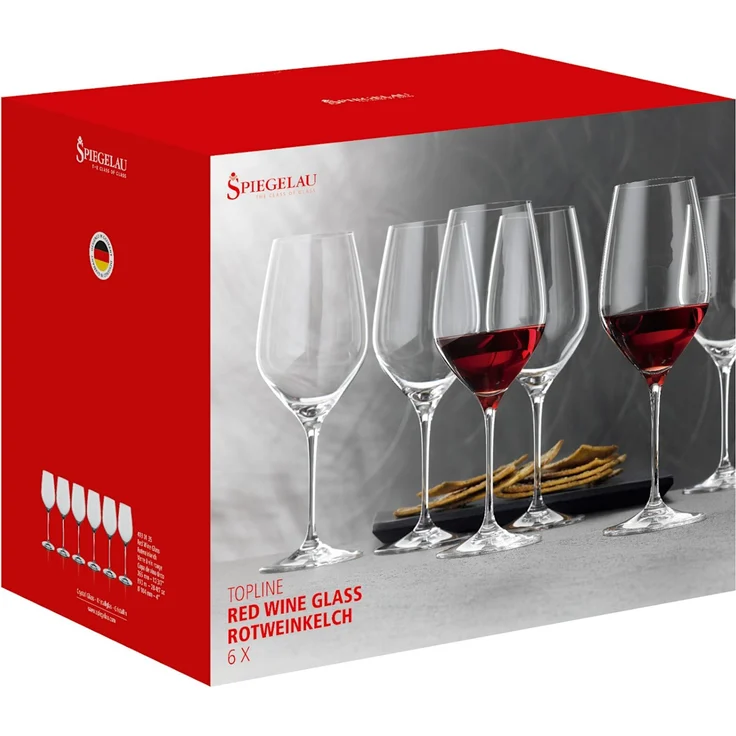 SPIEGELAU 4190135 TOPLINE Bordeauxglas 6er Set – Bild 6