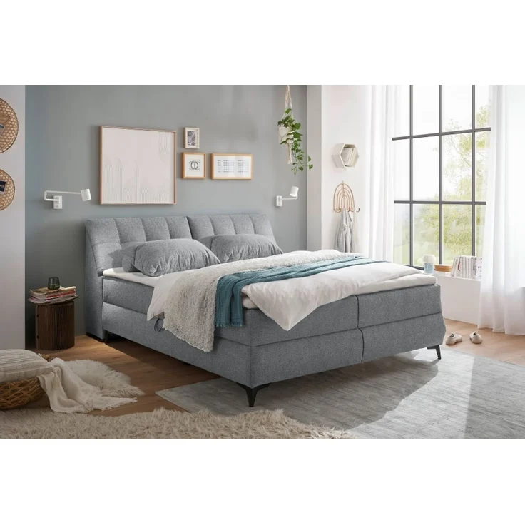 ED Exciting Design Boxbett Atlantis: Flachgewebe, Bettkasten, Topper – Myhomelando, verschiedene Größen & Farben – Bild 1