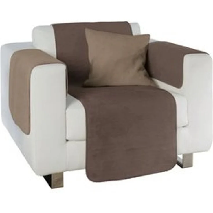 Erwin Müller Sesselschoner Sessel- und Sofaschoner "Matera", Baumwollmischung Uni – Bild 6