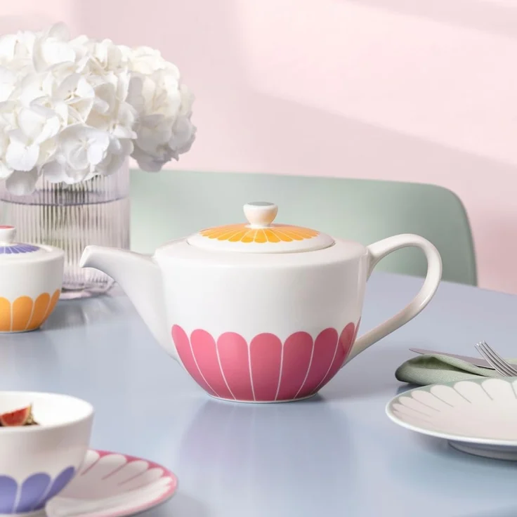 Villeroy & Boch Fleur Couleur Teekanne 1,2 l – Bild 3