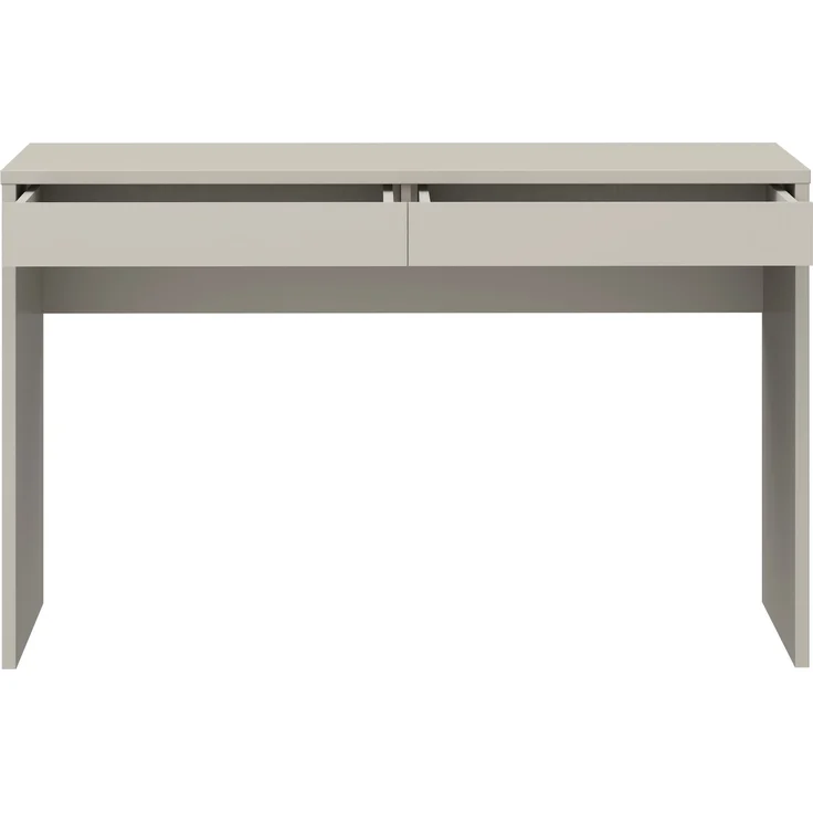 Schreibtisch >MILLES < in Sandfarbig - 124,8x77,3x53,1cm (BxHxT) – Bild 4