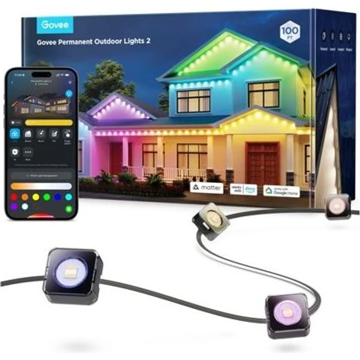 Govee - Permanent Outdoor Lights 30 Meter EEK G