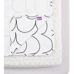 Snuz Beistellbett Bettwäsche-Set (füz SruzPod, Beistellbetten und Wiegen), grau