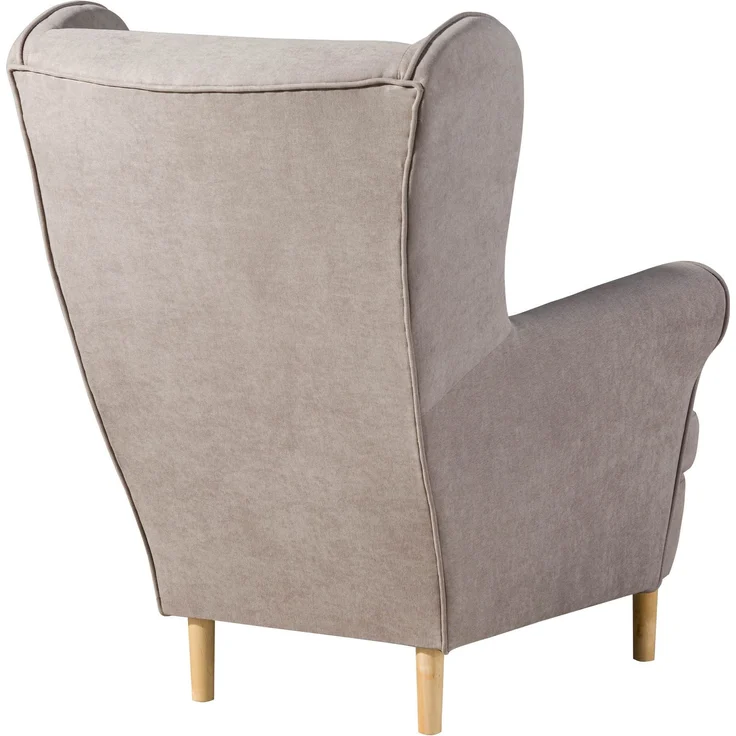 Ohrensessel 71x74x105 taupe SCANDI #110 – Bild 10