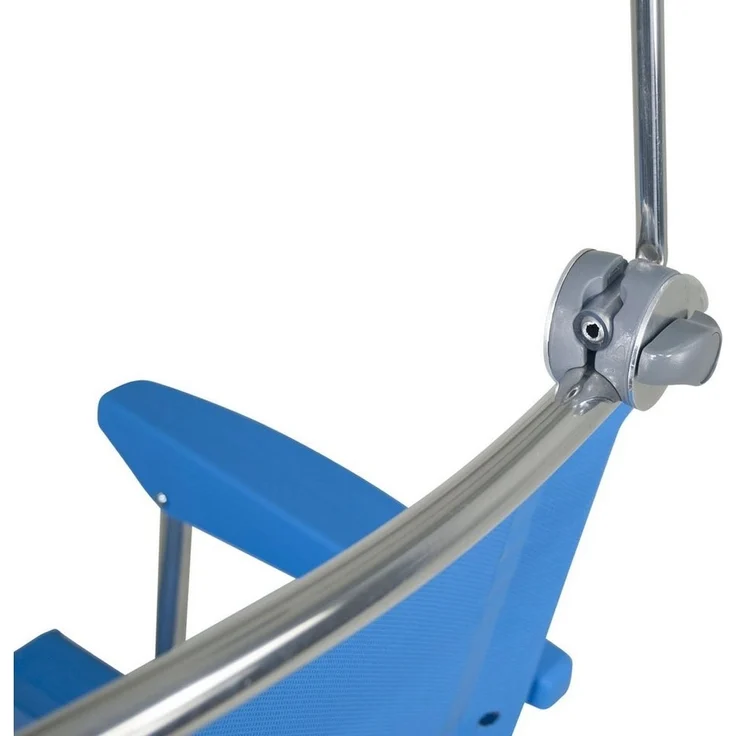 Crespo Campinghocker Sonnendach Campingstuhl P199 Sonnen, Schirm Schutz Klappstuhl Strand Stuhl – Bild 3