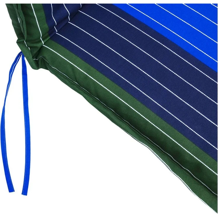 Spetebo Hochlehnerauflage Universal Hochlehner Auflage 123 cm, (Packung, 1 St, 1 Auflage), Polsterauflage für Hochlehner Gartenstühle – Bild 4