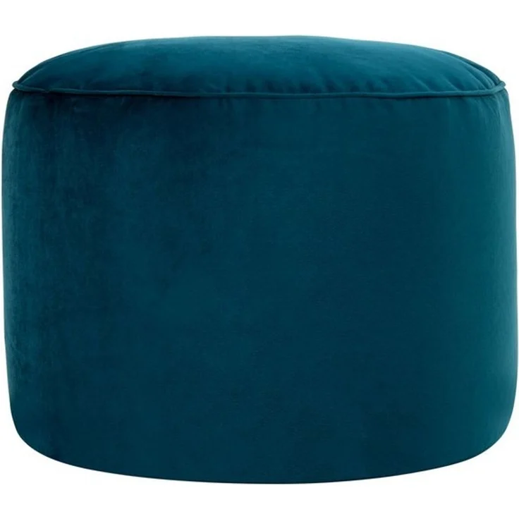Icon Runder Sitzpuff „Milano“, XL Samt Sitzsack Hocker, Groß Fußhocker für das Wohnzimmer, Sitzkissen – Bild 4