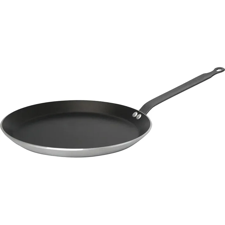 de Buyer 8185.26 Rund Pfannkuchenpfanne Edelstahl Aluminium 200 °C Aluminium