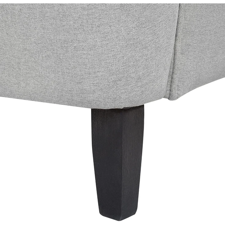 Sessel Polsterbezug grau ABSON – Bild 8