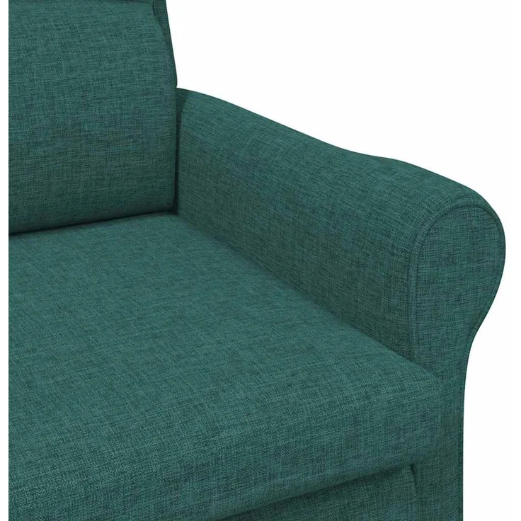 vidaXL Sessel Dunkelgrün 76 x 94 x 102 cm Stoff 42009844 – Bild 6