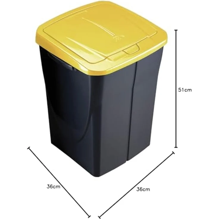 Mondex Mondex Abfalleimer Müllsortierer Mülleimer 45 Liter – Bild 5