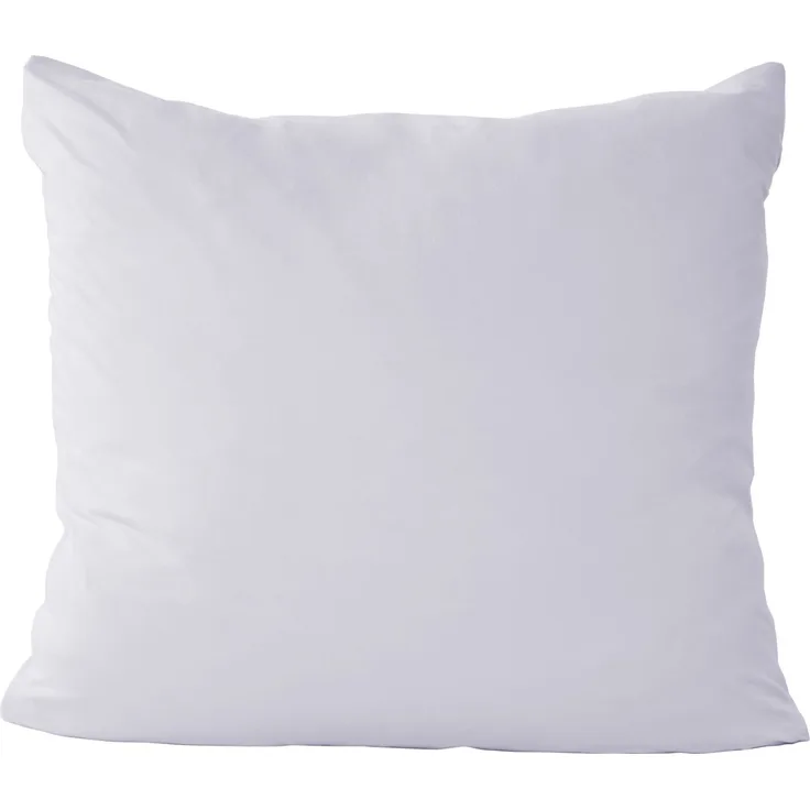 Mako Kissenbezug Feinjersey für Nackenrolle 15 x 40 cm hellgrau
