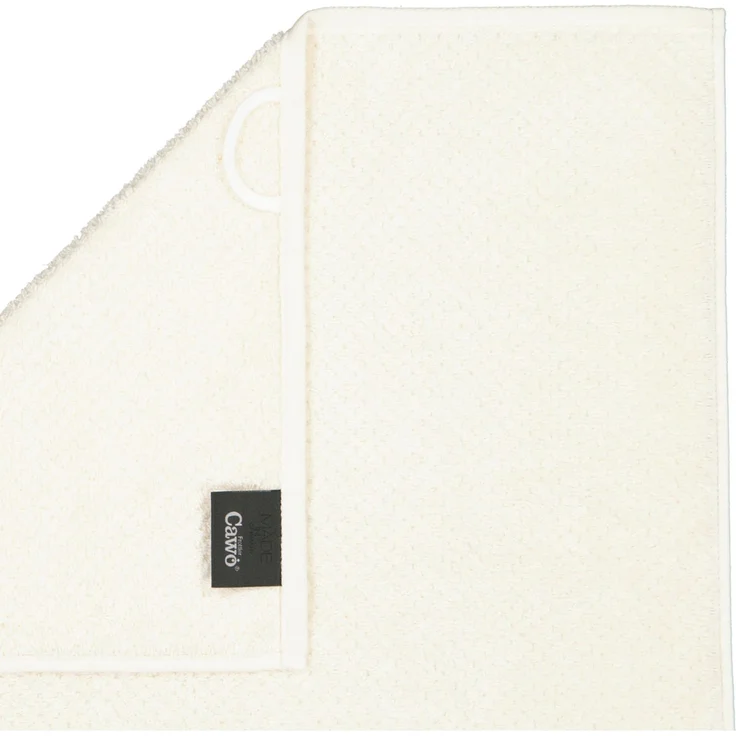 CAWÖ Gästetuch - Pure, Walkfrottier, Struktur-Design, Baumwolle, einfarbig Natur 30x50cm – Bild 3