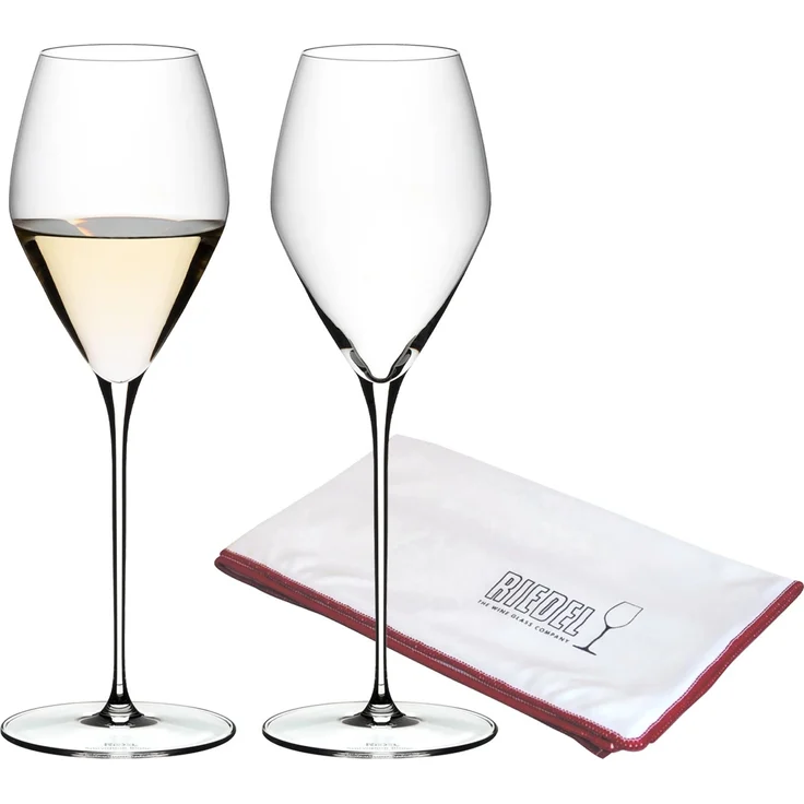 Riedel VELOCE Sauvignon Blanc Weinglas 2er Set + Poliertuch – Bild 1