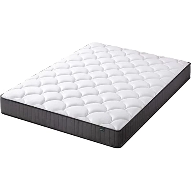 Zinus Konventionelle Matratze aus Memory-Schaum, Weiß, Doppelbett – Bild 16