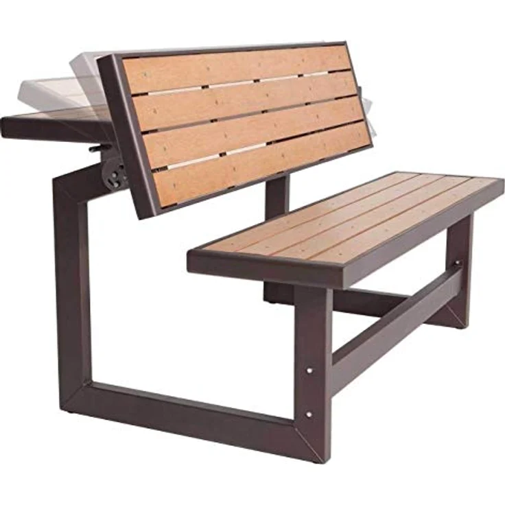 Lifetime Wandelbarer Banktisch, 140 cm lang – Bild 5