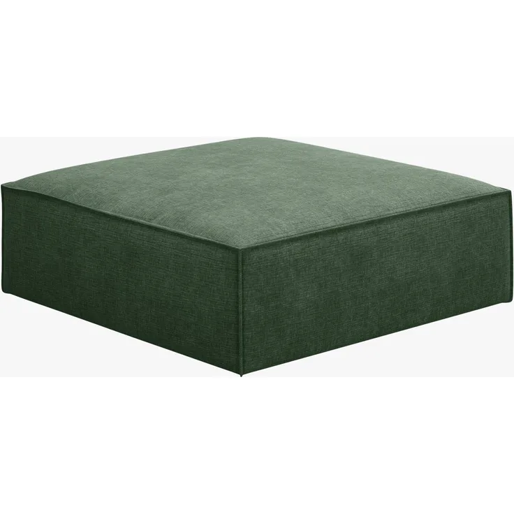 Micadoni Hocker Kaelle 1-Sitzer Chenille Over The Horizon Flaschengrün