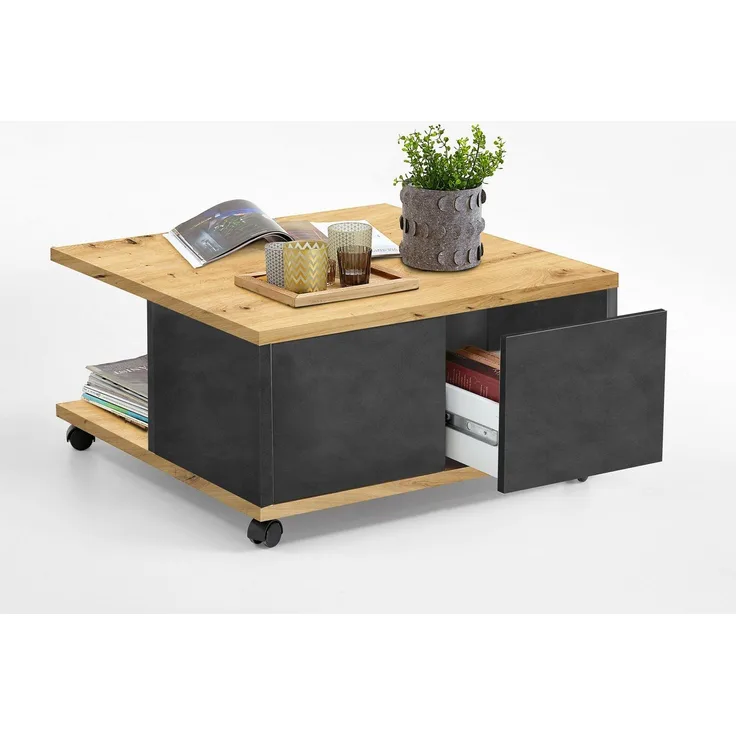 Couchtisch >Duo< in Matera - 70x36x70cm (BxHxT)
