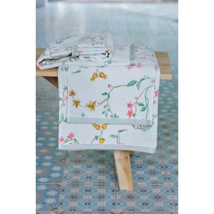 PiP Studio Waschhandschuh Fleurs Waschhandschuh white 16x22cm (1 Stück), nicht bekannt (217801) – Bild 3