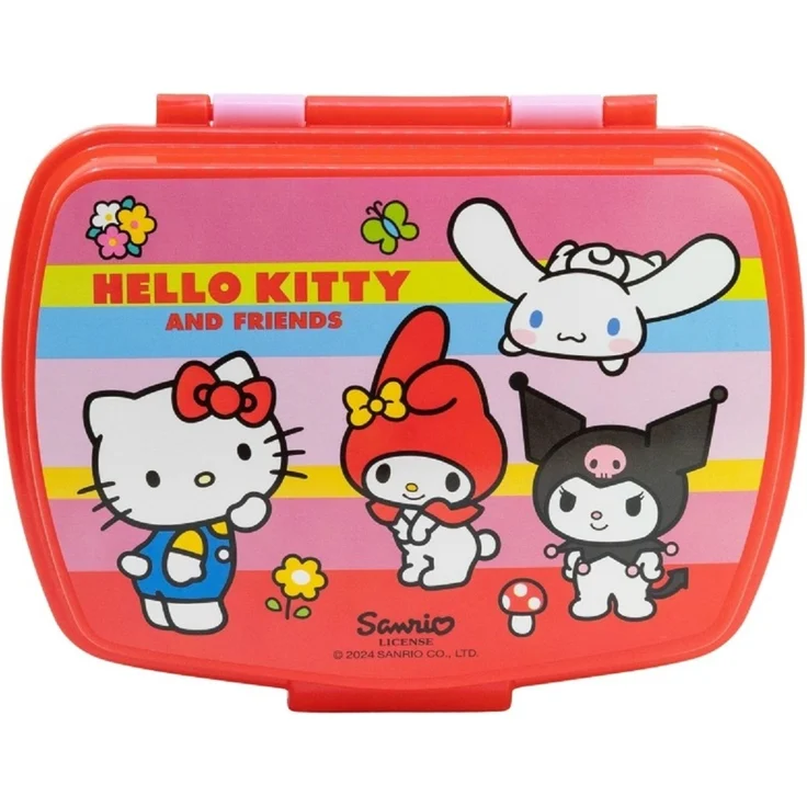 Hello Kitty Kinder Brotdose – Lunchbox Pausenbox Schulbrotbox – Bild 2