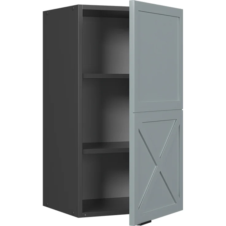 Hängeschrank Fame-Line Hellblau-grau 40 cm Vicco – Bild 4