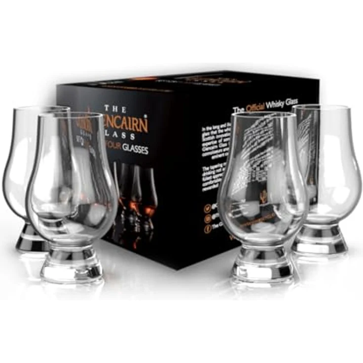 Stölzle Lausitz Whisky Glencairn Glas ( Wein Tasting Aqua ) 190ml 2er Set Whiskygläser spülmaschinentauglicher Tumbler 3550031 – Bild 2