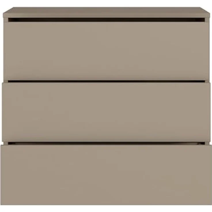 FORTE Kommode Alice Springs, Kommode, 3 Schubkästen B/H/T 94,8/83,1/41,5, Schubkästen mit Vollauszug, grifflos,Push to open – Bild 4